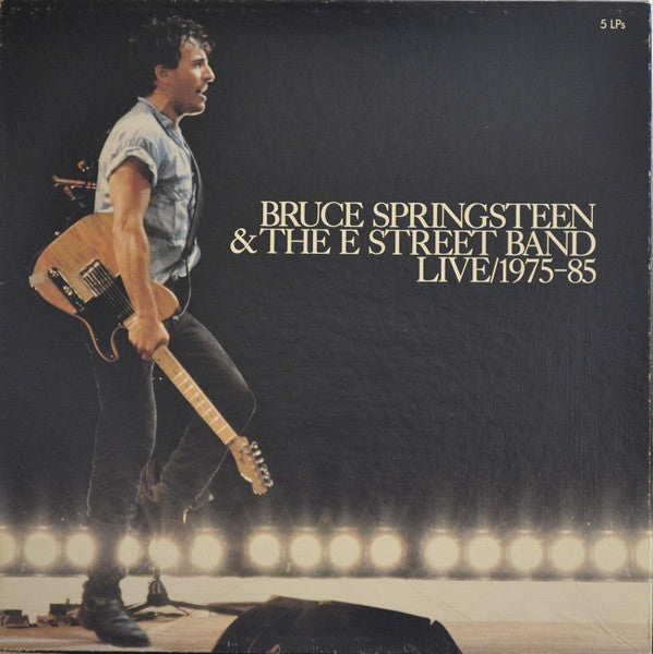 Bruce Springsteen & The E-Street Band – Live / 1975-85 – 1986 – Soft Rock / Pop Rock / Classic Rock (5 vinyl set)  NM