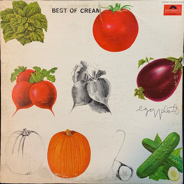 Cream – Best Of Cream – 1969 – Blues Rock / Classic Rock (vinyl lp) AWESOME SHAPE BOTH COVER AND VINYL