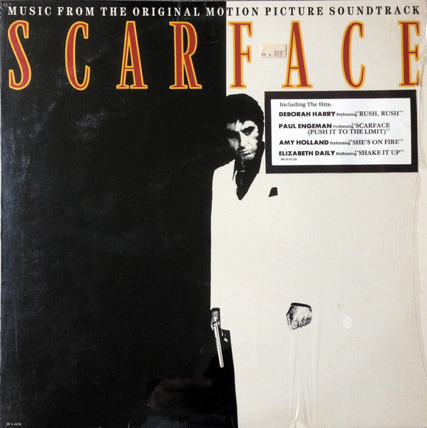 Various – Scarface (Music From The Original Motion Picture Soundtrack) – 1983 – Soundtrack / Synth-pop / Disco (vinyl lp) SEALED COPY