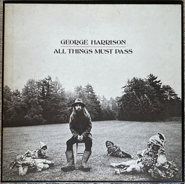 George Harrison – All Things Must Pass – 1970 – Pop Rock (vinyl lp) NEAR MINT with sleeves and unpinned poster