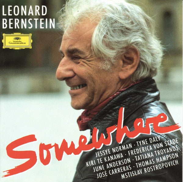 Leonard Bernstein - Somewhere - The Leonard Bernstein Album cover