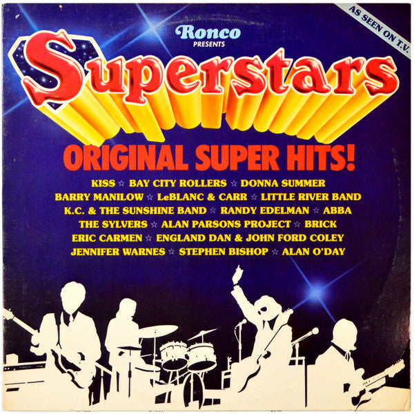 Various – Superstars – 1978 – Pop Rock / Funk / Disco (vinyl lp) KISS , ABBA, DONNA SUMMER