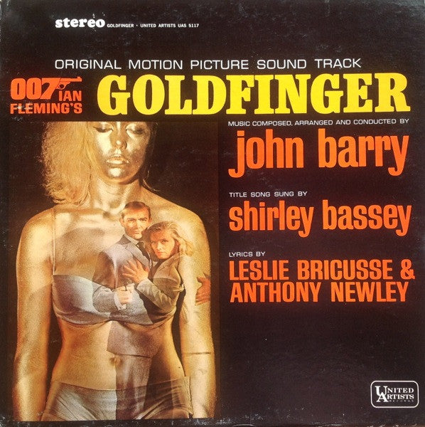 John Barry – Goldfinger (Original Motion Picture Sound Track) – 1964 – Score / Soundtrack / Vocal / Easy Listening (vinyl lp)