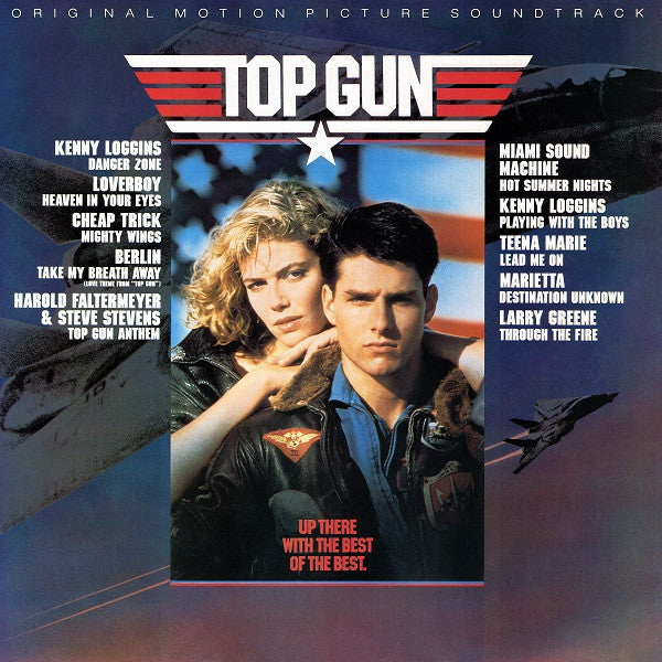 Various – Top Gun (Original Motion Picture Soundtrack) – 1986 – Soundtrack / Hard Rock / Hi NRG / Synth-pop (vinyl lp)