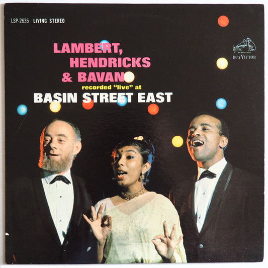 Lambert, Hendricks & Bavan – Recorded Live At Basin Street East - 1963-Jazz (Vinyl)