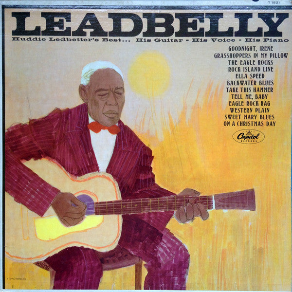 Leadbelly – Huddie Ledbetter’s Best (Blues / Folk / Traditional, Vinyl LP) T‑1821