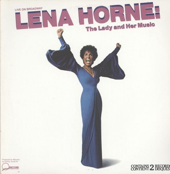 LENA HORNE – The Lady and Her Music 1981, Live Broadway Performance (vinyl) 2 LP