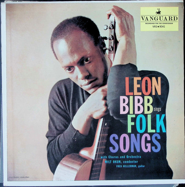 LEON BIBB – Sings Love Songs ,1960s, Folk, Vocal (vinyl) In excellent shape