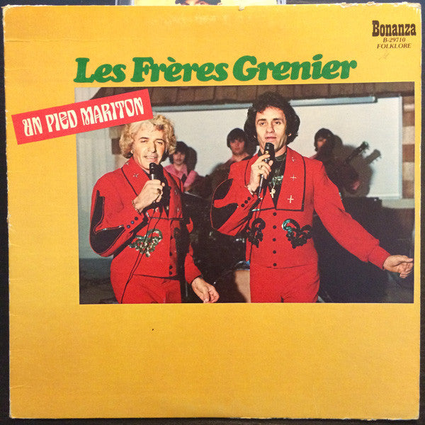 Les Frères Grenier – Un Pied Mariton - 1978- Folk (vinyl)