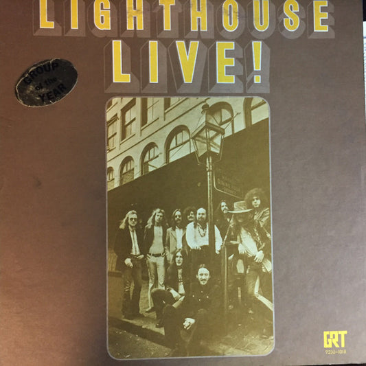 Lighthouse - Live - 2 Lps - Prog Rock  (clearance vinyl)  A few marks - playable