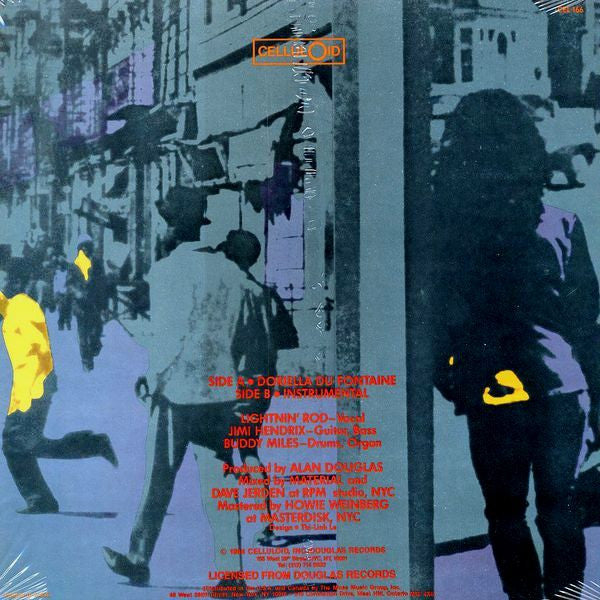Lightnin' Rod With Jimi Hendrix – Doriella Du Fontaine 1984- Electronic, Hip Hop, Blues Style: Hip Hop ( Vinyl, 12")