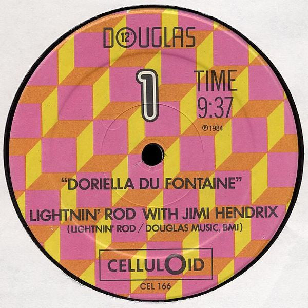 Lightnin' Rod With Jimi Hendrix – Doriella Du Fontaine 1984- Electronic, Hip Hop, Blues Style: Hip Hop ( Vinyl, 12")