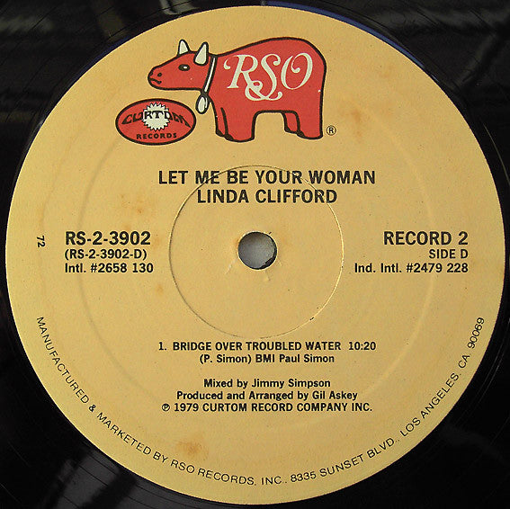 LINDA CLIFFORD – Let Me Be Your Woman ,1979, Disco, Soul, Funk (vinyl)