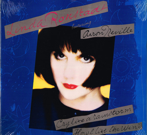 Linda Ronstadt Featuring Aaron Neville ‎– Cry Like A Rainstorm - Howl Like The Wind (vinyl)