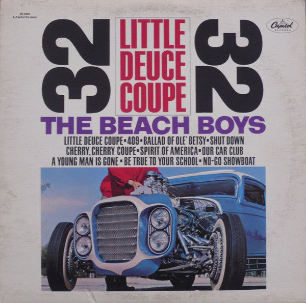 Beach Boys ‎– Little Deuce Coupe -1980 - Surf Rock (vinyl)