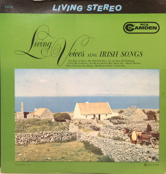 Living Voices – Sing Irish Songs (1964) • Vocal / Irish Folk LP (Vinyl)