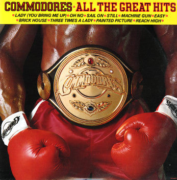 Commodores – All The Great Hits – 1982 – Funk / Disco (vinyl lp)
