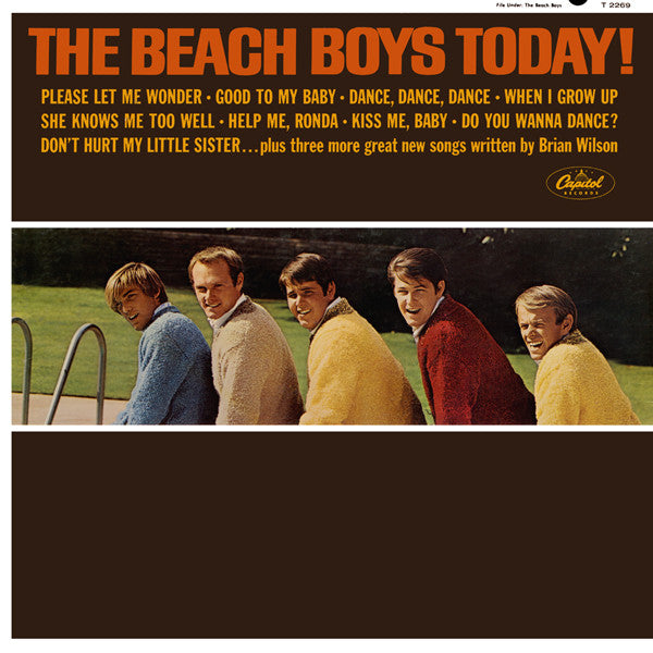 The Beach Boys – The Beach Boys Today! – 1965 – Surf / Pop Rock (vinyl lp)  NOTE COVER CONDITION