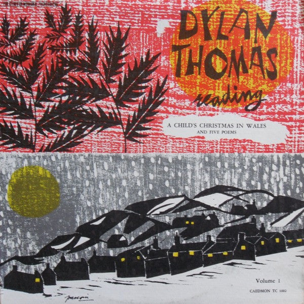Dylan Thomas – Reading Volume 1 – Spoken Word (vinyl lp)