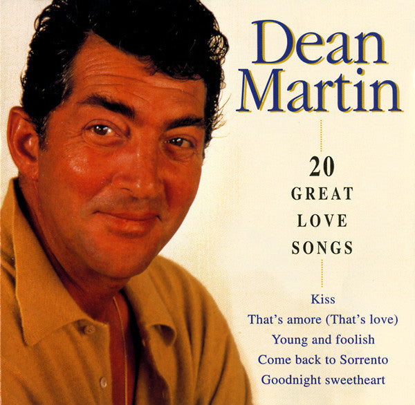 Dean Martin - 20 Great Love Songs cover