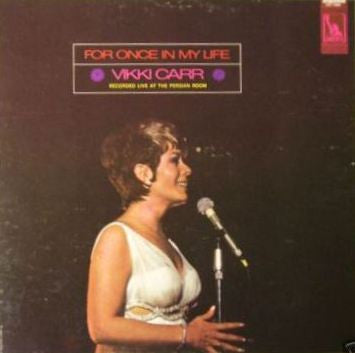 Vikki Carr – For Once In My Life – 1969 – Easy Listening (vinyl lp)