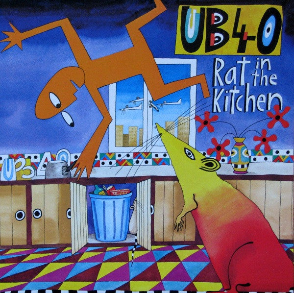 UB40 – Rat In The Kitchen – 1986 – Dub / Synth-pop (vinyl lp)  MINT