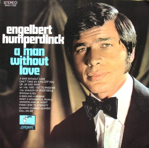 Engelbert Humperdinck – A Man Without Love – 1968 – Ballad / Vocal (vinyl lp)