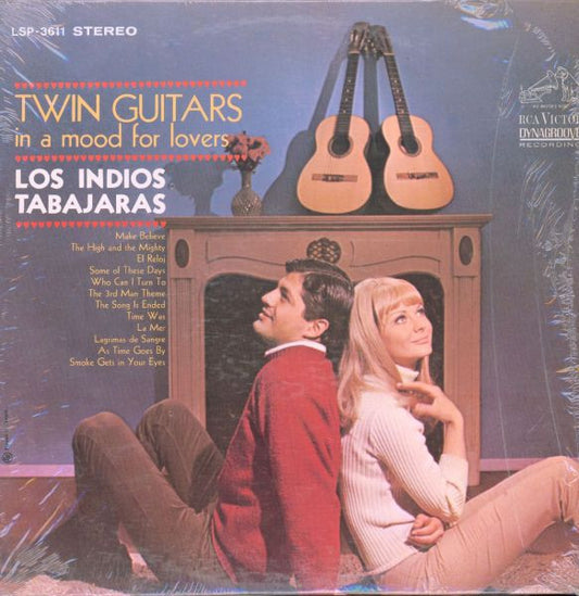 Los Indios Tabajaras – Twin Guitars: In a Mood for Lovers (Latin / Easy Listening / Romantic Guitar, Vinyl LP) LSP‑3611