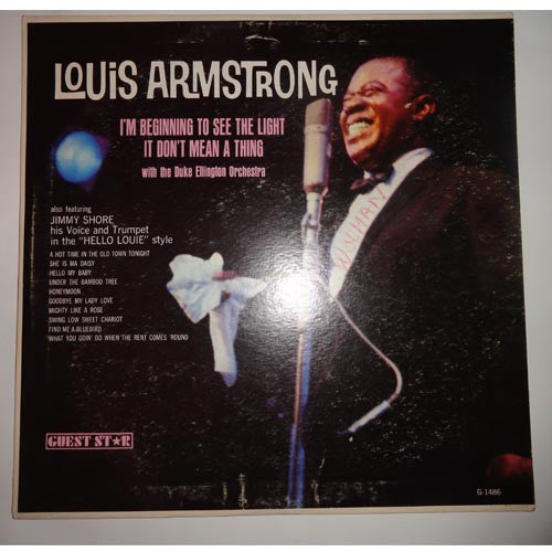 Louis Armstrong Also Featuring Jimmy Shore 1965 jazz ( vinyl)