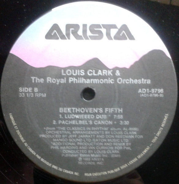Louis Clark & The Royal Philharmonic Orchestra Beethoven's Fifth  1989-Electronic Style: Acid House (Vinyl)