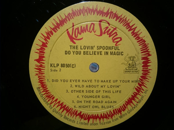 Lovin' Spoonful ‎– Do You Believe In Magic -1965-  Country Blues, Pop Rock ( clearance vinyl) Bargain Bin