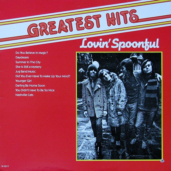 Lovin' Spoonful ‎– Greatest Hits -1981 Classic Rock ( excellent copy! )