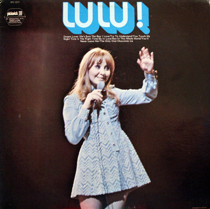 Lulu ‎– Lulu ! -1973 Pop (rare vinyl)