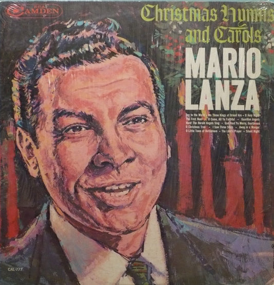 Mario Lanza – Christmas Hymns And Carols 	Pop, Classical Style: Vocal, Holiday (VINYL)