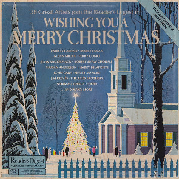 Various – Wishing You A Merry Christmas – 1967 – Vocal / Holiday (vinyl lp)