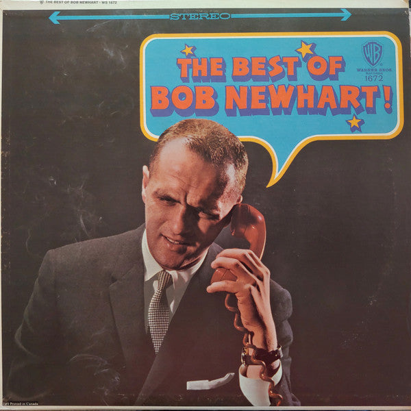 Bob Newhart – The Best Of Bob Newhart! – 1966 – Comedy (vinyl lp)