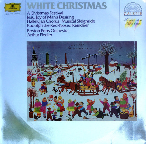 Boston Pops Orchestra, Arthur Fiedler – White Christmas – 1976 – Holiday (vinyl lp)