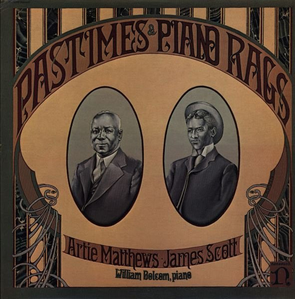 William Bolcom – Pastimes & Piano Rags – 1974 – Jazz (vinyl lp)