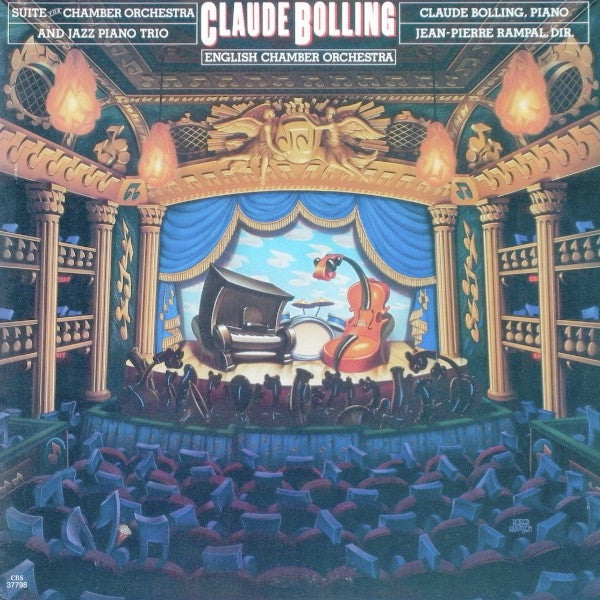 Claude Bolling, English Chamber Orchestra, Jean-Pierre Rampal – Suite For Chamber Orchestra And Jazz Piano Trio – 1983 – Modern / Contemporary Jazz (vinyl lp)