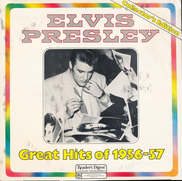 Elvis Presley – Great Hits Of 1956-57 – 1987 – Rock & Roll (vinyl lp)