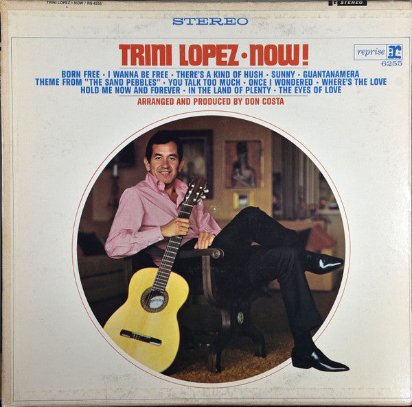 Trini Lopez – Now! – 1967 – Pop Rock / Vocal (vinyl lp)