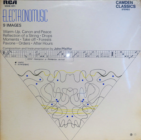 John Pfeiffer – Electronomusic — 9 Images – 1968 – Experimental (vinyl lp)