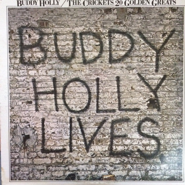 Buddy Holly, The Crickets – 20 Golden Greats – Rock & Roll (vinyl lp)