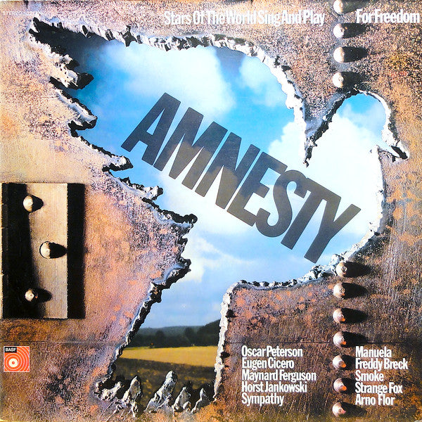 Various – Amnesty • Stars Of The World Sing And Play For Freedom – Pop Rock / Psychedelic Rock / Classical / Easy Listening / Contemporary Jazz (vinyl lp)