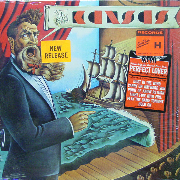 Kansas – The Best Of Kansas – 1984 – Rock & Roll / Hard Rock / Classic Rock / Prog Rock (vinyl lp)