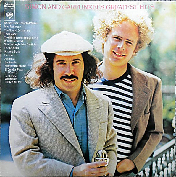 Simon & Garfunkel – Simon And Garfunkel's Greatest Hits – 1972 – Folk Rock / Classic Rock (vinyl lp)