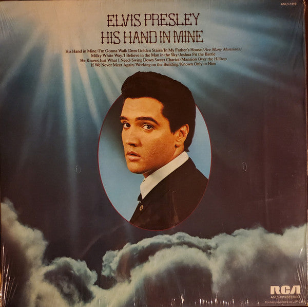 Elvis Presley – His Hand In Mine – 1976 – Gospel (vinyl lp)