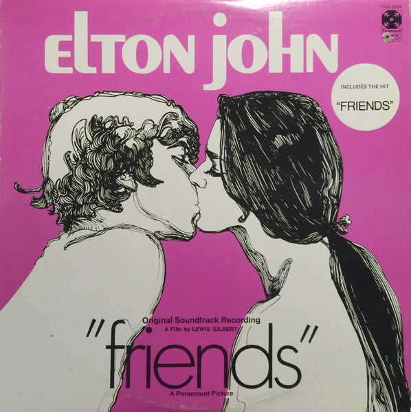Elton John – Friends – 1971 – Soundtrack / Classic Rock (vinyl lp)  Mint