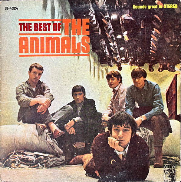 The Animals – The Best Of The Animals – 1966 – Rock & Roll (vinyl lp)  awesome shape !