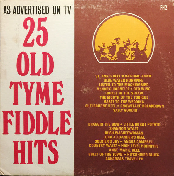 Various – 25 Old Tyme Fiddle Hits – Folk (vinyl lp)